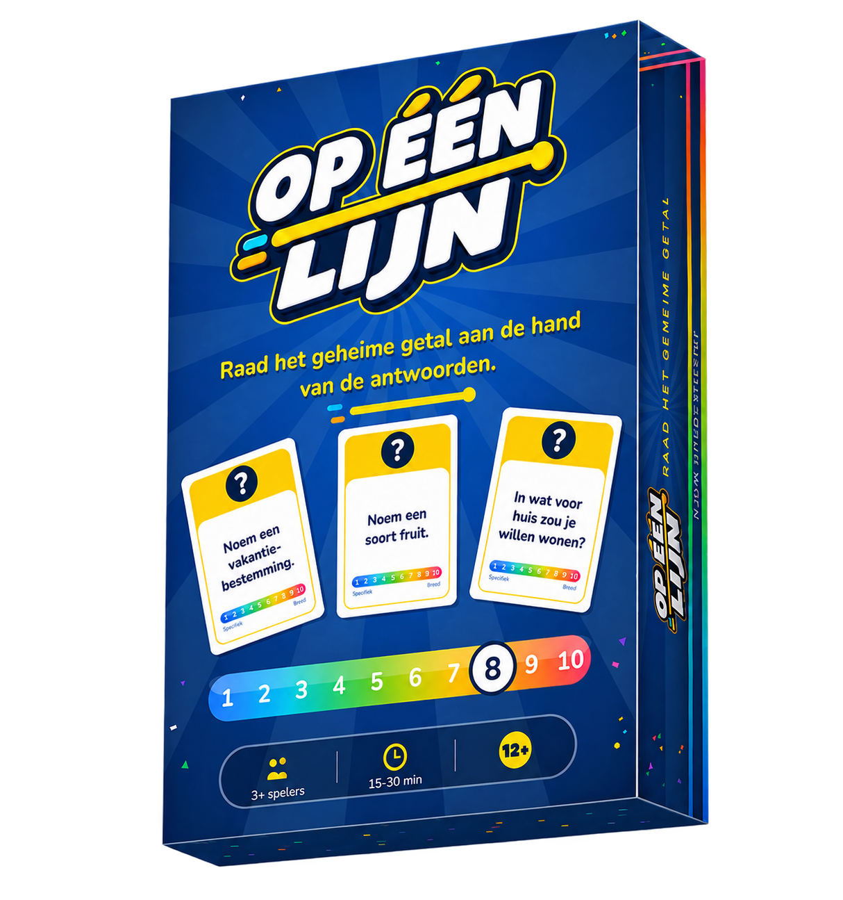 Op één lijn, het blauwe kaartspel